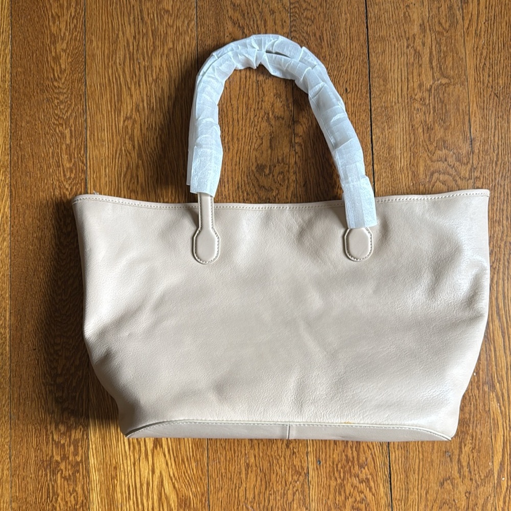 NWT JCREW Berkeley tote in leather - Picture 2 of 7